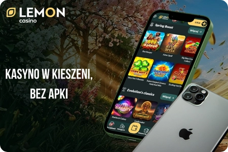 Mobilne kasyno Lemon Casino na telefon