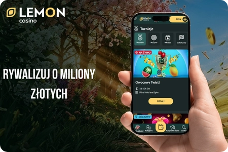 Turnieje i gry specjalne w Lemon Casino